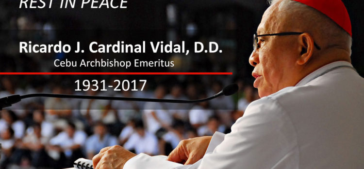 Thank you Cardinal Vidal